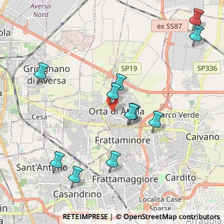 Mappa Via Giuseppe Garibaldi Libertario, 81030 Orta di Atella CE, Italia (2.4)
