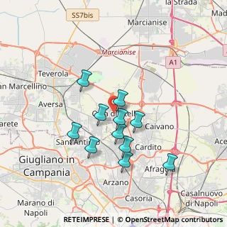 Mappa Via Giuseppe Garibaldi Libertario, 81030 Orta di Atella CE, Italia (3.21545)