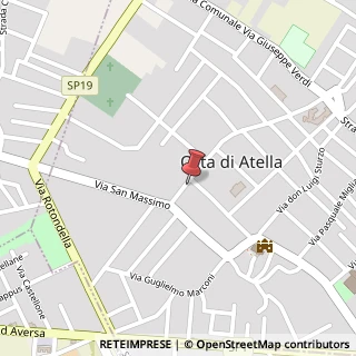 Mappa Via Giuseppe Garibaldi Libertario, 17, 81030 Orta di Atella, Caserta (Campania)