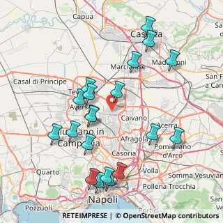Mappa Via Giuseppe Garibaldi Libertario, 81030 Orta di Atella CE, Italia (9.197)