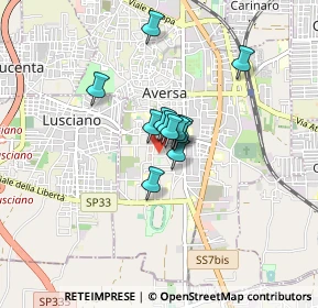 Mappa Via Luca Giordano, 81031 Aversa CE, Italia (0.50083)