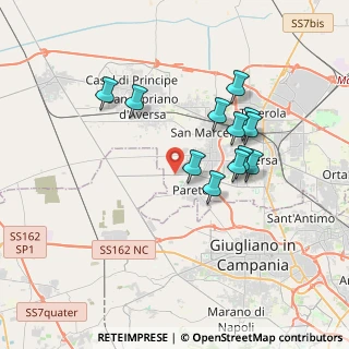 Mappa SP 33, 81030 Parete CE (3.44417)