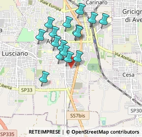 Mappa Via Nino Bixio, 81031 Aversa CE, Italia (0.85813)