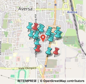 Mappa Via Nino Bixio, 81031 Aversa CE, Italia (0.2855)