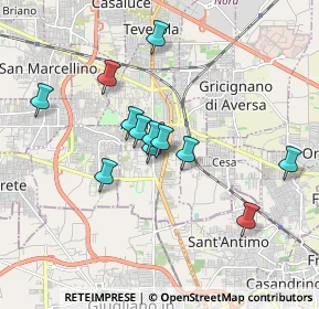 Mappa Via Nino Bixio, 81031 Aversa CE, Italia (1.6275)