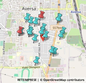 Mappa Via Gian Battista Vico, 81031 Aversa CE, Italia (0.4205)