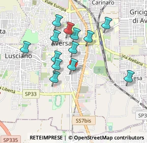 Mappa Via Gian Battista Vico, 81031 Aversa CE, Italia (0.88769)