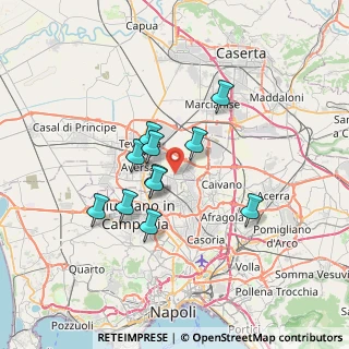 Mappa Via Orazio, 81030 Succivo CE, Italia (5.83545)