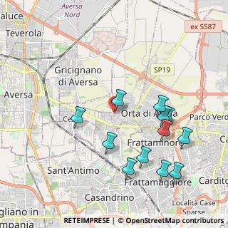 Mappa Via Orazio, 81030 Succivo CE, Italia (2.24)