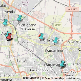 Mappa Via Orazio, 81030 Succivo CE, Italia (3.41867)