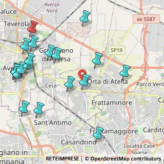 Mappa Via Orazio, 81030 Succivo CE, Italia (2.9545)