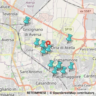 Mappa Via Orazio, 81030 Succivo CE, Italia (2.01417)