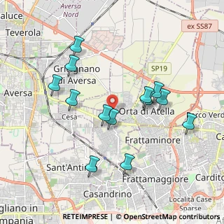 Mappa Via Orazio, 81030 Succivo CE, Italia (1.99846)