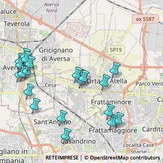 Mappa Via Orazio, 81030 Succivo CE, Italia (2.705)