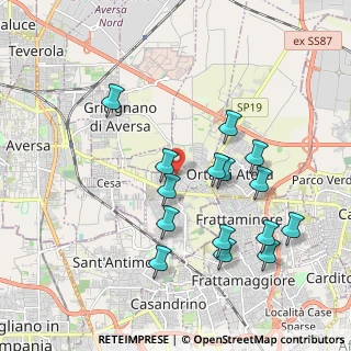 Mappa Via Orazio, 81030 Succivo CE, Italia (2.09067)