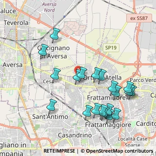 Mappa Via Orazio, 81030 Succivo CE, Italia (2.3505)