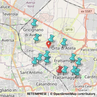 Mappa Via Orazio, 81030 Succivo CE, Italia (2.21571)