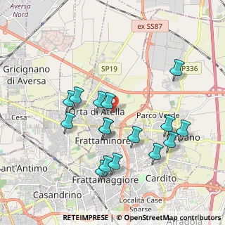 Mappa Via Antonio de Curtis, 81030 Orta di Atella CE, Italia (2.04875)