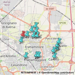 Mappa Via Antonio de Curtis, 81030 Orta di Atella CE, Italia (2.07889)