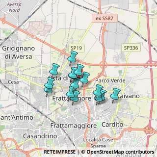 Mappa Via Antonio de Curtis, 81030 Orta di Atella CE, Italia (1.36267)