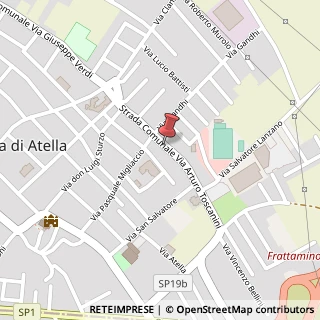 Mappa Via Arturo Toscanini, 36, 81030 Orta di Atella, Caserta (Campania)