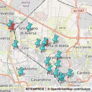 Mappa Via Villa, 81030 Succivo CE, Italia (2.62471)
