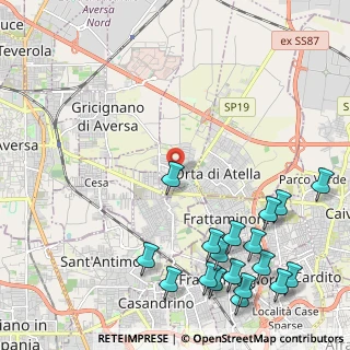 Mappa Via Villa, 81030 Succivo CE, Italia (3.19111)