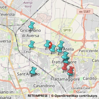 Mappa Via Villa, 81030 Succivo CE, Italia (1.98)