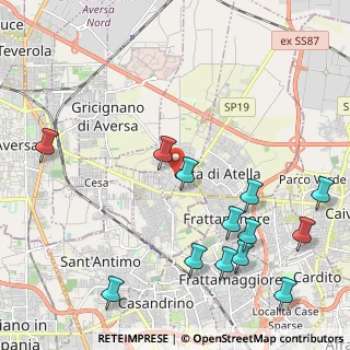 Mappa Via Villa, 81030 Succivo CE, Italia (2.81923)