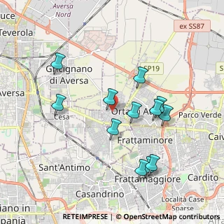Mappa Via Villa, 81030 Succivo CE, Italia (1.98417)