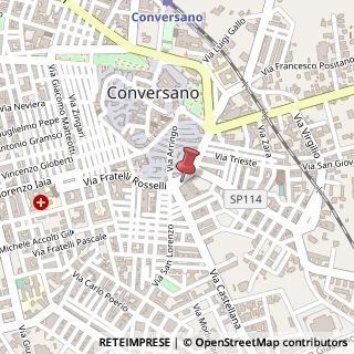 Mappa Piazza della Repubblica, 25, 70014 Conversano, Bari (Puglia)