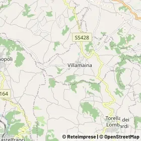 Mappa Villamaina