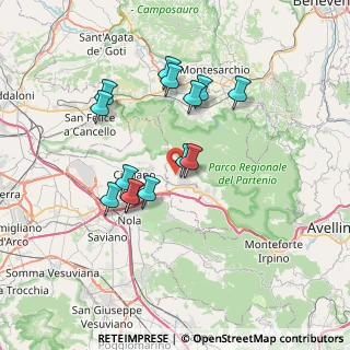 Mappa Via S. Angelo, 83021 Avella AV, Italia (6.78214)