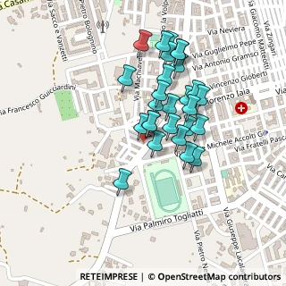 Mappa Via Matteo Parente, 70014 Conversano BA, Italia (0.18148)