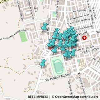 Mappa Via Matteo Parente, 70014 Conversano BA, Italia (0.18185)