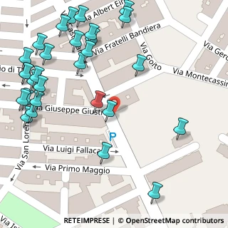 Mappa Via Giuseppe Giusti, 70014 Conversano BA, Italia (0.09862)