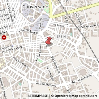 Mappa Via Castellana, 62, 70014 Conversano, Bari (Puglia)