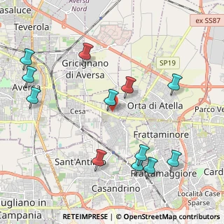 Mappa Via Risorgimento, 81030 Sant'Arpino CE, Italia (2.61167)