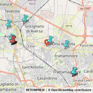 Mappa Via Don Primo Mazzolari, 81030 Sant'Arpino CE, Italia (3.29067)