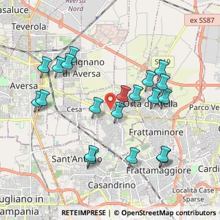 Mappa Via Don Primo Mazzolari, 81030 Sant'Arpino CE, Italia (2.199)