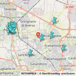 Mappa Via Don Primo Mazzolari, 81030 Sant'Arpino CE, Italia (3.10889)