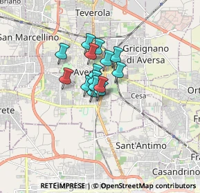 Mappa Piazzetta Salvatore Quasimodo, 81031 Aversa CE, Italia (0.96933)