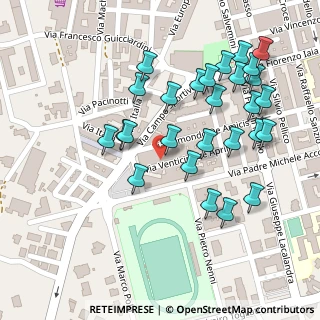 Mappa Via Campo Sportivo, 70014 Conversano BA, Italia (0.14074)