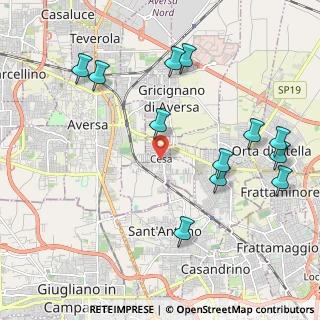 Mappa 81030 Cesa CE, Italia (2.53083)