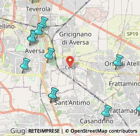 Mappa 81030 Cesa CE, Italia (3.10154)