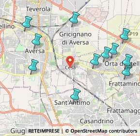 Mappa 81030 Cesa CE, Italia (2.60727)