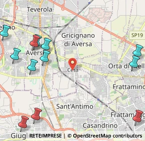 Mappa 81030 Cesa CE, Italia (3.2725)
