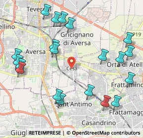 Mappa 81030 Cesa CE, Italia (2.7035)