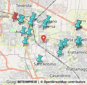 Mappa 81030 Cesa CE, Italia (2.44632)