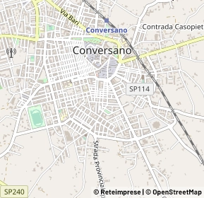 Mappa 70014 Conversano BA, Italia (0.2355)